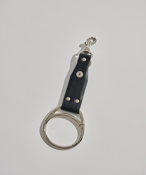 TOGA PULLA/トーガプルラ】Leather key ring/レザーキーリング（キー