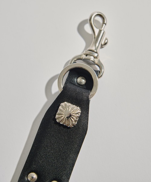 TOGA PULLA/トーガプルラ】Leather key ring/レザーキーリング（キー