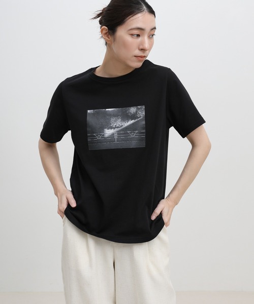 select MOCA(セレクトモカ)の「オリジナルフォトプリントTシャツ(Tシャツ/カットソー・レディース・ホワイト系その他/ホワイト系その他3/ブラック系その他/ホワイト系その他2/ブラック系その他3/ブラック系その他2・FREE)」の4枚目の写真