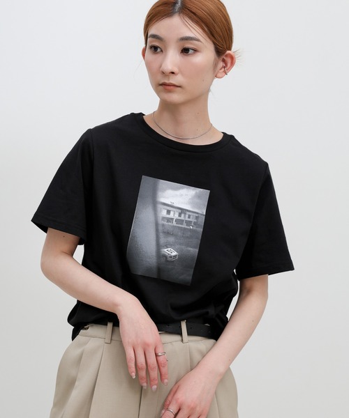 select MOCA(セレクトモカ)の「オリジナルフォトプリントTシャツ(Tシャツ/カットソー・レディース・ホワイト系その他/ホワイト系その他3/ブラック系その他/ホワイト系その他2/ブラック系その他3/ブラック系その他2・FREE)」の5枚目の写真