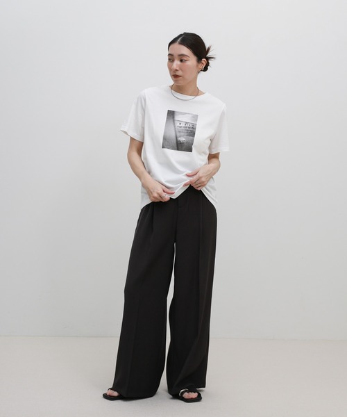 select MOCA(セレクトモカ)の「オリジナルフォトプリントTシャツ(Tシャツ/カットソー・レディース・ホワイト系その他/ホワイト系その他3/ブラック系その他/ホワイト系その他2/ブラック系その他3/ブラック系その他2・FREE)」の8枚目の写真