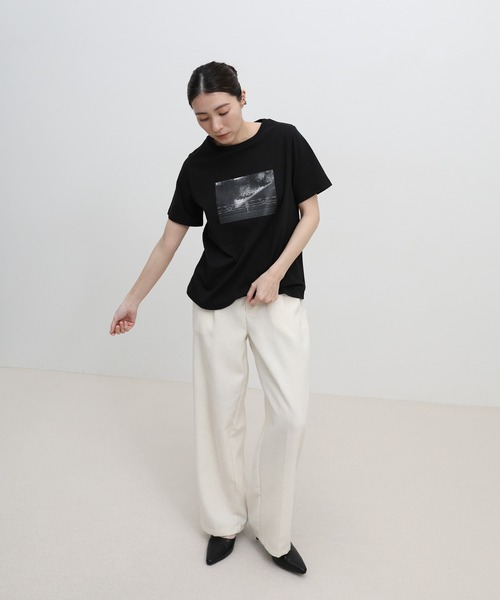 select MOCA(セレクトモカ)の「オリジナルフォトプリントTシャツ(Tシャツ/カットソー・レディース・ホワイト系その他/ホワイト系その他3/ブラック系その他/ホワイト系その他2/ブラック系その他3/ブラック系その他2・FREE)」の10枚目の写真