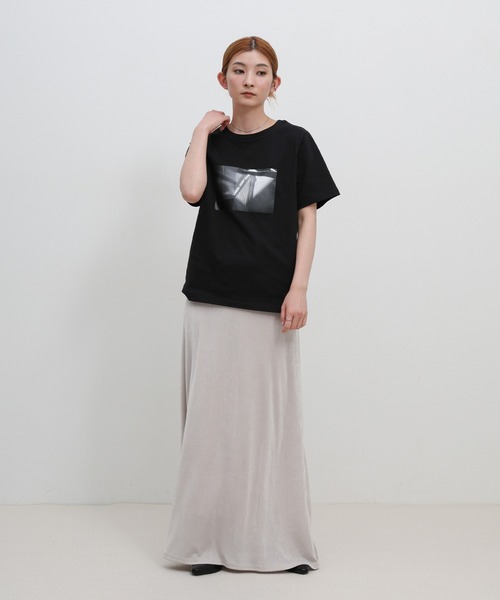 select MOCA(セレクトモカ)の「オリジナルフォトプリントTシャツ(Tシャツ/カットソー・レディース・ホワイト系その他/ホワイト系その他3/ブラック系その他/ホワイト系その他2/ブラック系その他3/ブラック系その他2・FREE)」の12枚目の写真