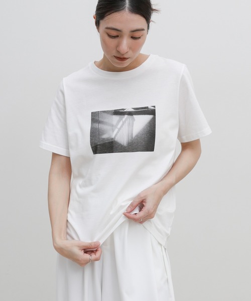 select MOCA(セレクトモカ)の「オリジナルフォトプリントTシャツ(Tシャツ/カットソー・レディース・ホワイト系その他/ホワイト系その他3/ブラック系その他/ホワイト系その他2/ブラック系その他3/ブラック系その他2・FREE)」の13枚目の写真
