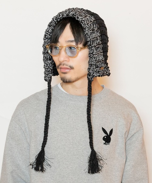CA4LA(カシラ)の「ZITA CS(ニットキャップ/ビーニー・レディース・ブラック/ブルー・ONESIZE)」の11枚目の写真