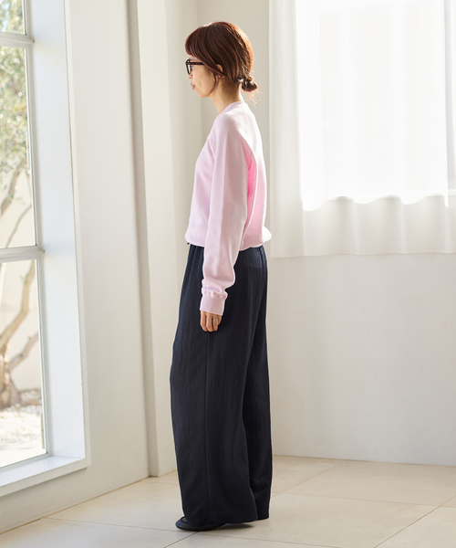 IENA(イエナ)の「アンティークサテン イージーパンツ(その他パンツ・レディース・ホワイト/ブラウン/ネイビー・34/36/38/40)」の7枚目の写真