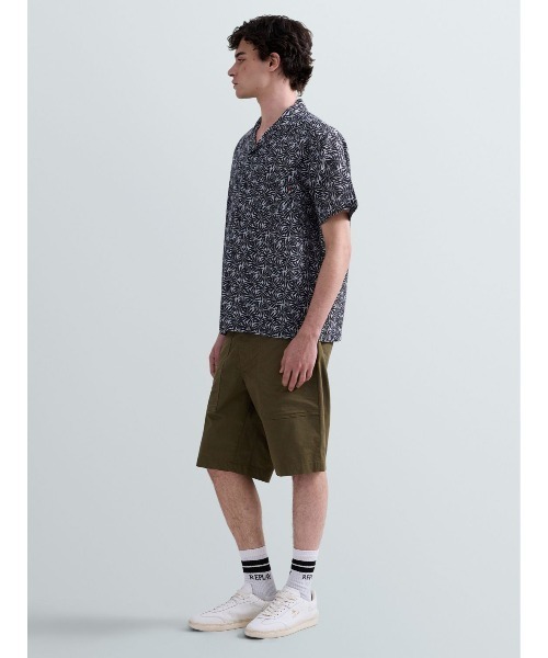 REPLAY(リプレイ)の「リーフプリントリラックスフィットシャツ(シャツ/ブラウス・メンズ・ダークブルー・X-LARGE/LARGE/MEDIUM/SMALL)」の6枚目の写真
