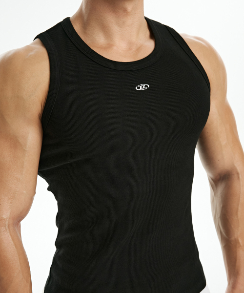 BORN TO WIN（ボーントゥウィン）の「B PENDANT RIBBED SLEEVELESS [BLACK]（Tシャツ/カットソー・メンズ・その他・1/2/3/4）」の9枚目の写真