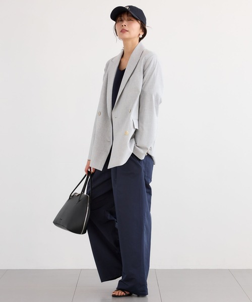 BARNYARDSTORM(バンヤードストーム)の「BARNYARDSTORM / 2WAYストレッチダブルジャケット(テーラードジャケット・レディース・グレー/ネイビー・S/M)」の19枚目の写真