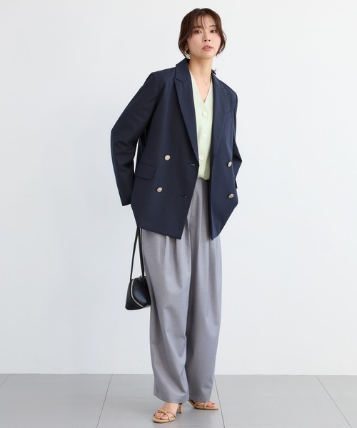 BARNYARDSTORM(バンヤードストーム)の「BARNYARDSTORM / 2WAYストレッチダブルジャケット(テーラードジャケット・レディース・グレー/ネイビー・S/M)」の16枚目の写真