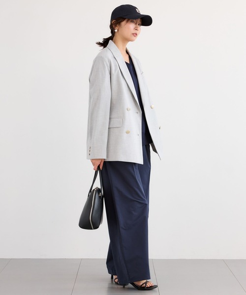 BARNYARDSTORM(バンヤードストーム)の「BARNYARDSTORM / 2WAYストレッチダブルジャケット(テーラードジャケット・レディース・グレー/ネイビー・S/M)」の21枚目の写真