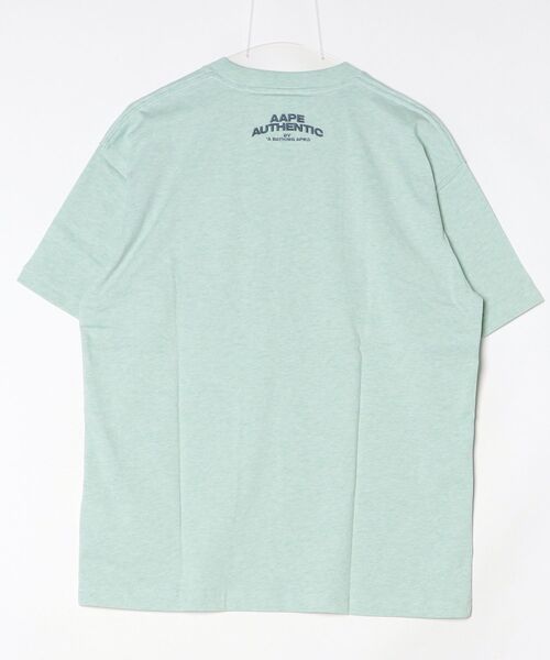 AAPE BY A BATHING APE（エーエイプバイアベイシングエイプ）の「AAPE FANCY MAIN TEE（Tシャツ/カットソー・メンズ・グリーン・MEDIUM/LARGE/X-LARGE/SMALL）」の6枚目の写真