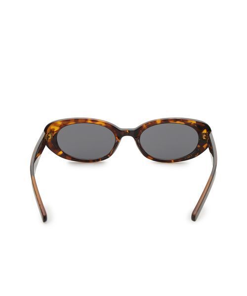 emmi（エミ）の「オーバルスリムサングラス（サングラス・レディース・ブラック/ブラウン・F）」の5枚目の写真