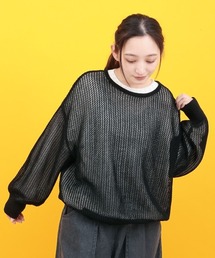 Orale! メッシュニットプルオーバー