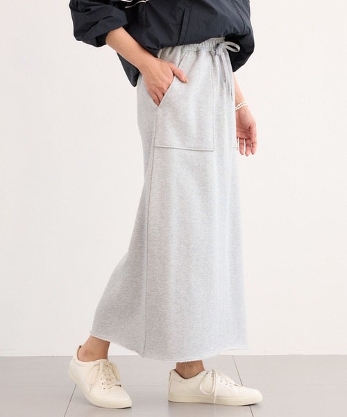 BARNYARDSTORM(バンヤードストーム)の「BARNYARDSTORM / 裏毛ステンシルスカート(スカート・レディース・グレー/ピンク・FREE)」の15枚目の写真