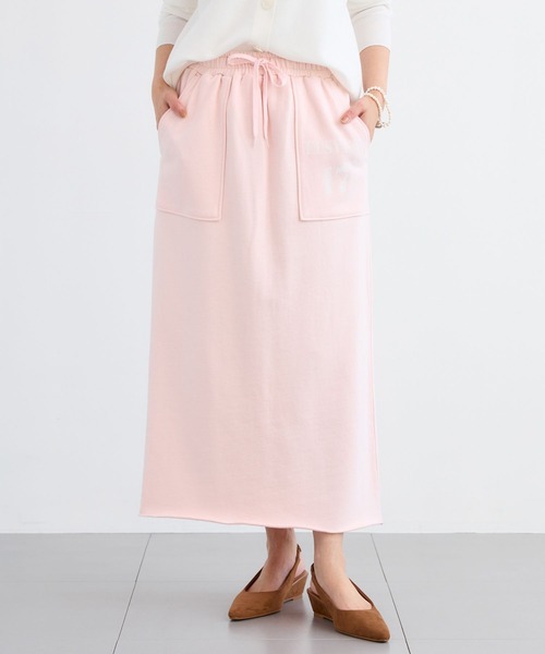 BARNYARDSTORM(バンヤードストーム)の「BARNYARDSTORM / 裏毛ステンシルスカート(スカート・レディース・グレー/ピンク・FREE)」の18枚目の写真