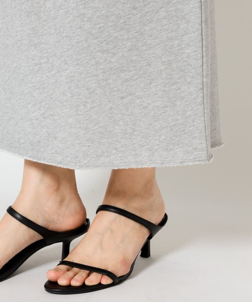 BARNYARDSTORM(バンヤードストーム)の「BARNYARDSTORM / 裏毛ステンシルスカート(スカート・レディース・グレー/ピンク・FREE)」の8枚目の写真