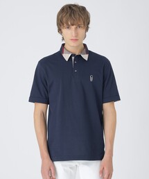 BLACK LABEL CRESTBRIDGE（ブラックレーベル・クレストブリッジ）の「パーシャルチェックポロシャツ（ポロシャツ）」