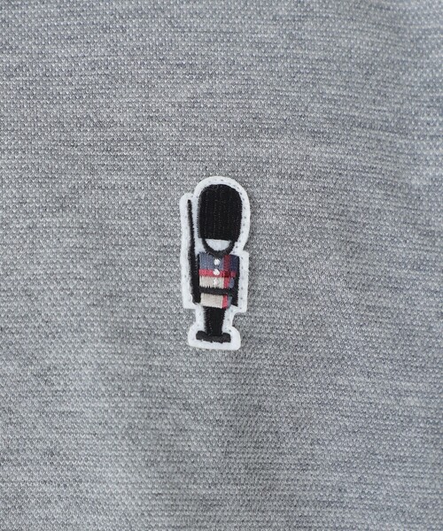 BLACK LABEL CRESTBRIDGE（ブラックレーベル・クレストブリッジ）の「パーシャルチェックポロシャツ（ポロシャツ・メンズ・ネイビー/ライトグレー/オフホワイト/ブラック・XL/L/M）」の17枚目の写真