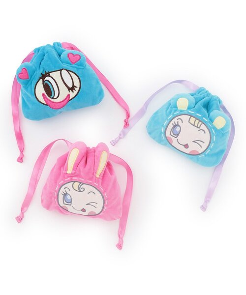 ミニ巾着【なかむらくん】【ブルーベリエちゃん】【ベリエちゃん