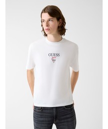 GUESS JEANS(�Q�X�W�[���Y)��GUESS JEANS Short Sleeves Os Baker Logo Tee T�V���c(T�V���c/�J�b�g�\�[)