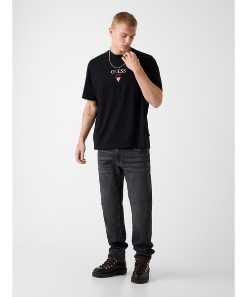 GUESS JEANS Short Sleeves Os Baker Logo Tee Tシャツ | GUESS(ゲス