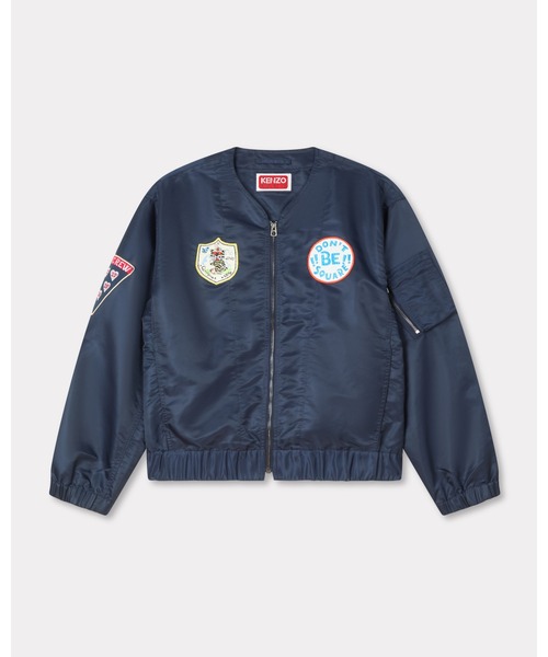 KENZO(ケンゾー)の「'KENZO Badges' ライト ボンバー(ブルゾン・メンズ・ブルー系その他4・SMALL/MEDIUM/LARGE)」の3枚目の写真