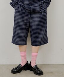 WHIMSIC | 【WHIMSIC/SETUP対応/2サイズ展開】パイピングパジャマショートパンツ(その他パンツ)