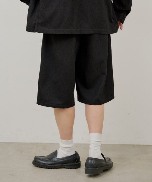WHIMSIC（ウィムジック）の「【WHIMSIC/SETUP対応/2サイズ展開】パイピングパジャマショートパンツ（その他パンツ・レディース・ブラック/グレー/ネイビー・2/1）」の22枚目の写真