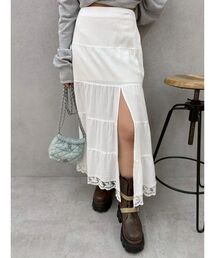 EVRIS | スリットロングティアードスカート(スカート)