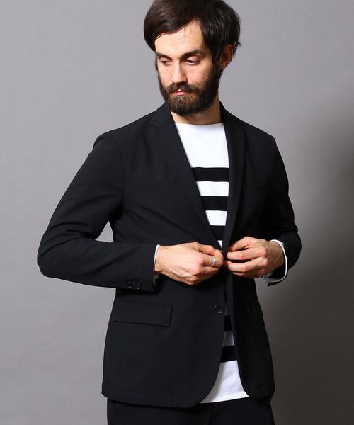 BEAUTY&YOUTH UNITED ARROWS（ビューティーアンドユースユナイテッドアローズ）の「BY ∴ TR ストレッチ 2B ジャケット◆（テーラードジャケット・メンズ・ブラック/グレー/ネイビー/その他・LARGE/SMALL/MEDIUM/X-LARGE）」の6枚目の写真