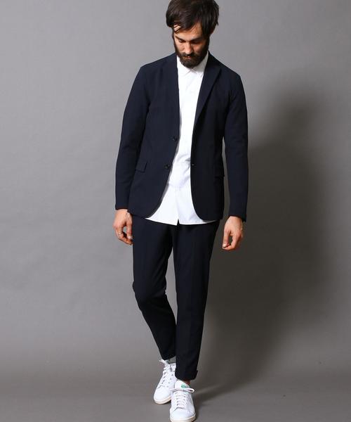 BEAUTY&YOUTH UNITED ARROWS（ビューティーアンドユースユナイテッドアローズ）の「BY ∴ TR ストレッチ 2B ジャケット◆（テーラードジャケット・メンズ・ブラック/グレー/ネイビー/その他・LARGE/SMALL/MEDIUM/X-LARGE）」の9枚目の写真