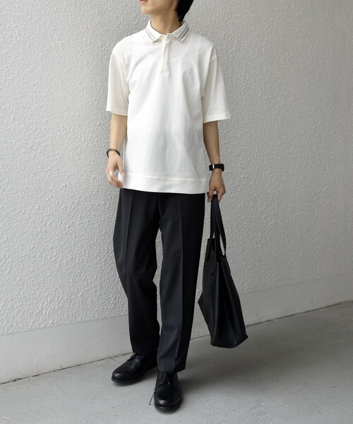 SHIPS any（シップス エニィ）の「SHIPS any:〈吸水速乾〉Rapidry クリース アンクル テーパード イージーパンツ26SS◇（スラックス・メンズ・ブラック/グレー/ブラウン/ベージュ/ネイビー/チャコールグレー・SMALL/MEDIUM/LARGE/X-LARGE）」の12枚目の写真