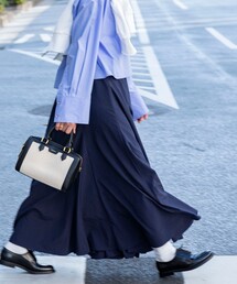 NOLLEY’S | 【WEB＆一部店舗限定色アイテム】ウォッシャブルヴィンテージタフタマチ入りマキシスカート(スカート)