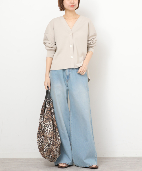 JOURNAL STANDARD relume(ジャーナルスタンダード レリューム)の「ストリングワイドデニム(デニムパンツ・レディース・ブルー/ライトブルー・38/36)」の9枚目の写真