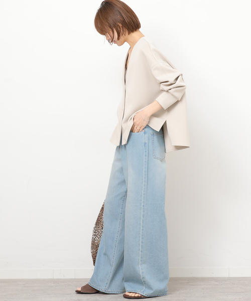 JOURNAL STANDARD relume(ジャーナルスタンダード レリューム)の「ストリングワイドデニム(デニムパンツ・レディース・ブルー/ライトブルー・38/36)」の11枚目の写真