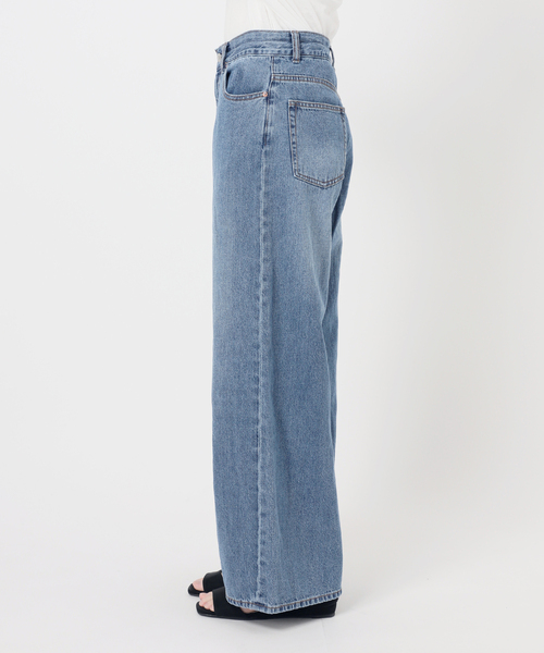 JOURNAL STANDARD relume(ジャーナルスタンダード レリューム)の「ストリングワイドデニム(デニムパンツ・レディース・ブルー/ライトブルー・38/36)」の19枚目の写真