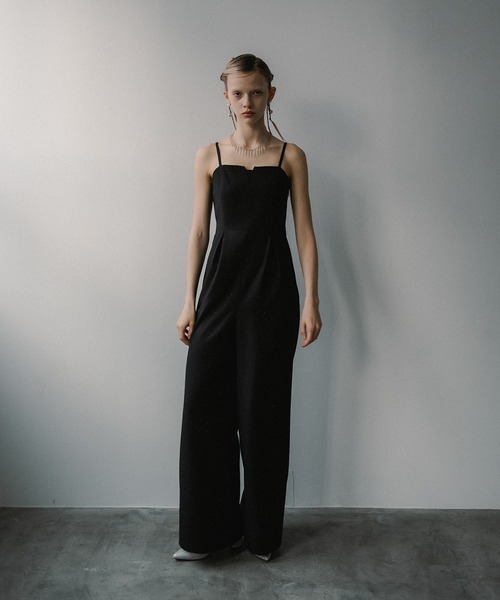 et.UNiVER(エトユニベール)の「Midnight dot pants dress(パンツドレス・レディース・ブラック/グレー・SMALL/MEDIUM/LARGE)」の14枚目の写真