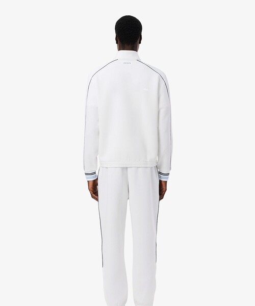 LACOSTE(ラコステ)の「『ダニール・メドベージェフ』セットアップトラックスーツ(ジャージ・メンズ・ホワイト・5/3/4)」の4枚目の写真