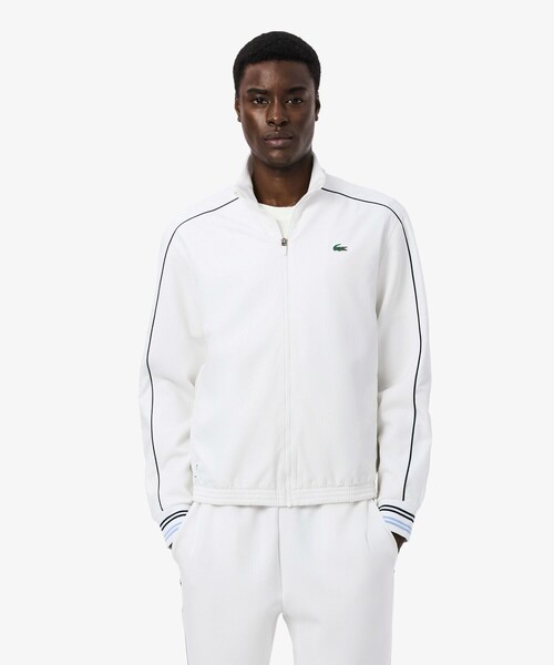 LACOSTE(ラコステ)の「『ダニール・メドベージェフ』セットアップトラックスーツ(ジャージ・メンズ・ホワイト・5/3/4)」の5枚目の写真