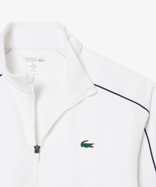 LACOSTE(ラコステ)の「『ダニール・メドベージェフ』セットアップトラックスーツ(ジャージ・メンズ・ホワイト・5/3/4)」の8枚目の写真