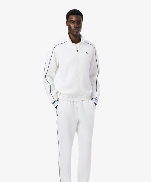 LACOSTE(ラコステ)の「『ダニール・メドベージェフ』セットアップトラックスーツ(ジャージ・メンズ・ホワイト・5/3/4)」の14枚目の写真