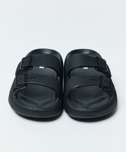 FREAK'S STORE(フリークスストア)の「限定展開 FREAK'S STORE OUTDOORS フリークスアウトドアーズ ダブルストラップ リカバリー スライドサンダル(サンダル・メンズ・ブラック/レオパード・24.0cm/25.0cm/26.0cm/27.0cm/28.0cm/23.0cm)」の7枚目の写真