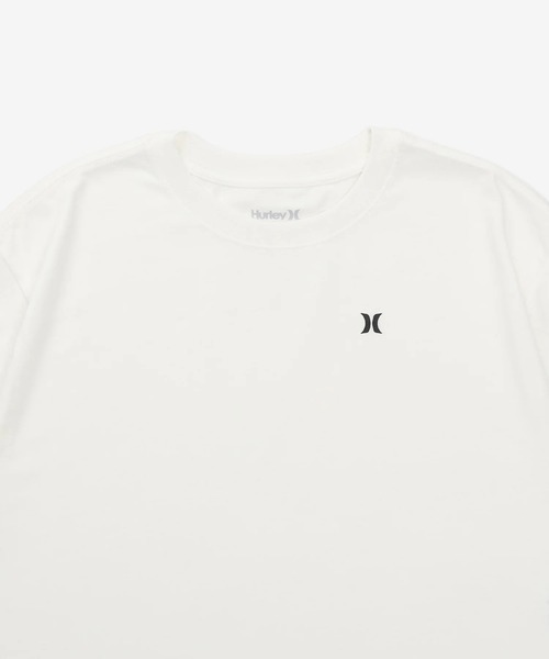 Hurley (ハーレー)の「Hurley/ハーレー 半袖 Tシャツ レディース ICON SHORTSLEEVE CROP TEE WCSS261014(Tシャツ/カットソー・レディース・ホワイト/ライトブルー/ブラック/グレイッシュブルー・M)」の7枚目の写真