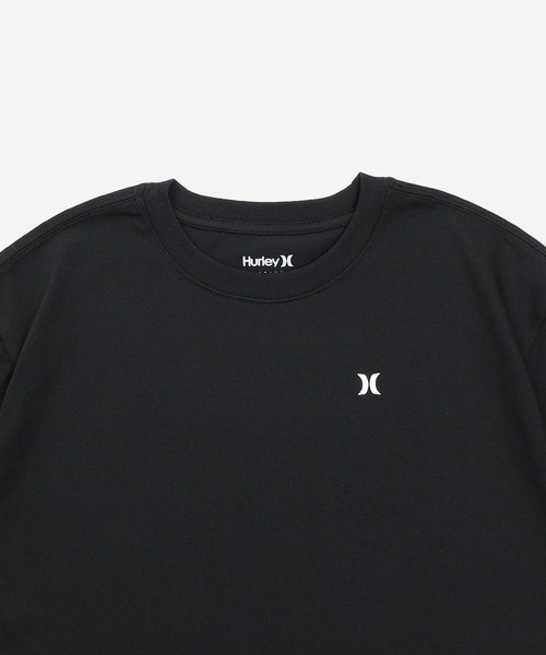 Hurley (ハーレー)の「Hurley/ハーレー 半袖 Tシャツ レディース ICON SHORTSLEEVE CROP TEE WCSS261014(Tシャツ/カットソー・レディース・ホワイト/ライトブルー/ブラック/グレイッシュブルー・M)」の11枚目の写真