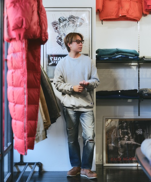 Russell Athletic(ラッセルアスレティック)の「RUSSELL ATHLETIC × BerBerJin / ラッセルアスレティック × ベルベルジン Soft Loop Back Sweat CN クルーネック トレーナー 2026年春夏(スウェット・メンズ・ブラック/グレー/ネイビー・S/M/L)」の6枚目の写真