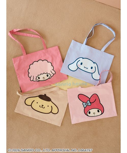 sanrio house(サンリオハウス)の「フェイストートバッグ(トートバッグ・レディース・その他4/その他7/その他6/その他2/その他3/その他5/その他8/その他10・F)」の16枚目の写真