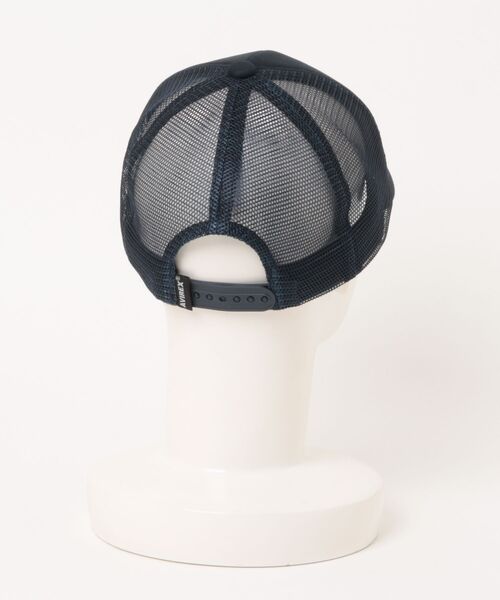 AVIREX(アヴィレックス)の「AVIREX/アヴィレックス AX EX AARC OVAL WAPPEN MESH CAP(キャップ・メンズ・ブラック/ネイビー/エンジ/ブラウン・ONE SIZE)」の5枚目の写真