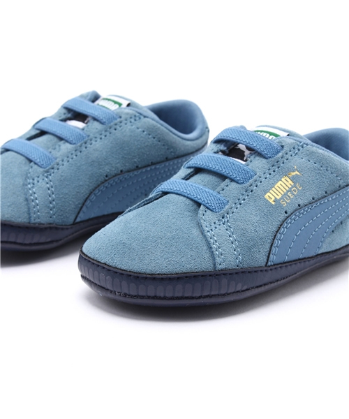 PUMA(プーマ)の「スウェードクリブ (KIDS)(スニーカー・キッズ・ブルー/レッド・11cm/12cm)」の3枚目の写真