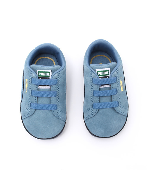 PUMA(プーマ)の「スウェードクリブ (KIDS)(スニーカー・キッズ・ブルー/レッド・11cm/12cm)」の6枚目の写真